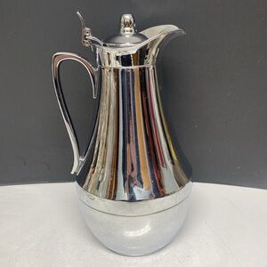 Alfi Thermal Carafe Chrome Metal Drink Pitcher